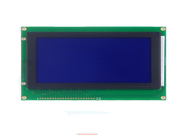 T6963c کنترل کننده 22 پین مجهز به نمایشگر ماتریس نقطه، 5.1 اینچ 240 X 128 Spi Lcd Display Module