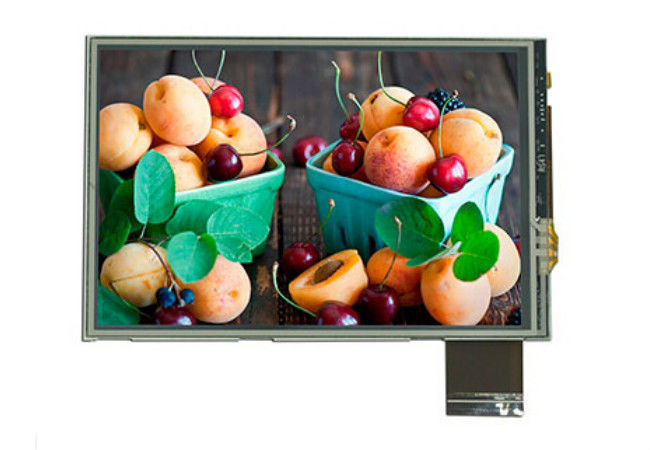 صفحه نمایش لمسی TFT LCD با رزولوشن بالا با رابط 16/18/24 بیتی RGB