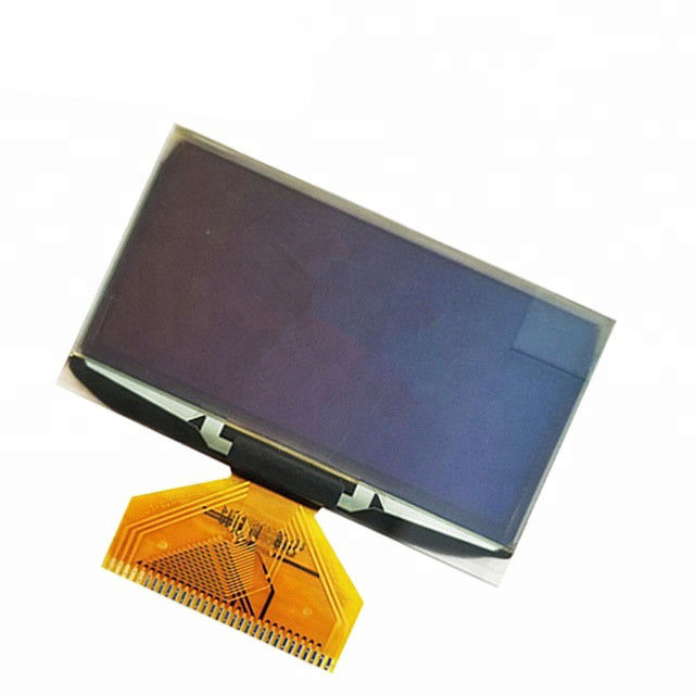 SSD1309 2.4 اینچ صفحه نمایش OLED صفحه نمایش ماژول 24 پین 60.50 x 37mm اندازه سفید رنگ