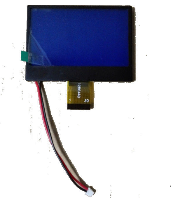 نوع گرافیک COG ماژول LCD 128 * 64 Resolution Transflective Mode 3.0V