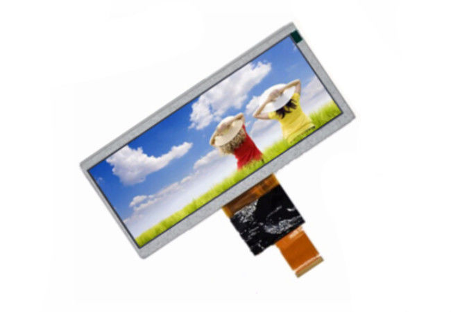 صفحه نمایش T5 صفحه نمایش LCD شفاف LCD LCD نمایشگر 24 RBG 800 x 320 نقاط 6.5 اینچی TFT برای ناوبری GPS اتومبیل