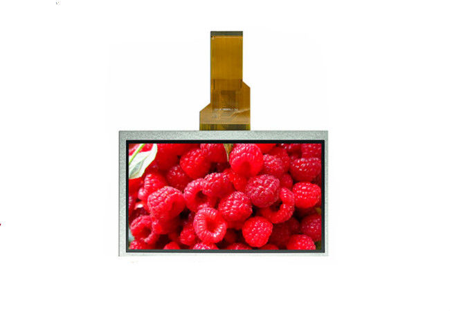 رزولوشن صفحه نمایش لمسی مقاوم در برابر LCD 7 اینچی TFT LCD 800 * 480 نقطه ای با نور خورشید قابل خواندن رابط LCD Rgb