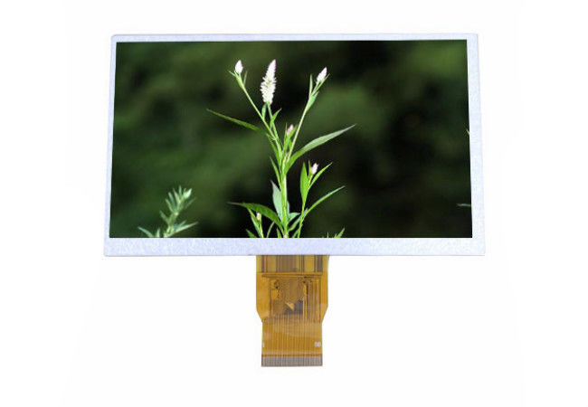 صفحه نمایش لمسی مقاوم در برابر 720 اینچ Tft IPS LCD Moduler نمایشگر 1024 * 600 با رابط پنل ال سی دی LVDS برای کامپیوتر شخصی