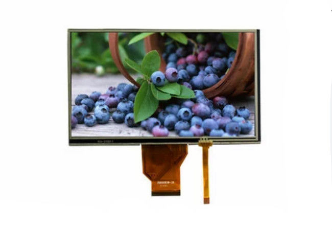 پانل LCD 7 اینچ LCD 1024 * 600 IPS TFT LCD صفحه نمایش لمسی خازنی با رابط LVds