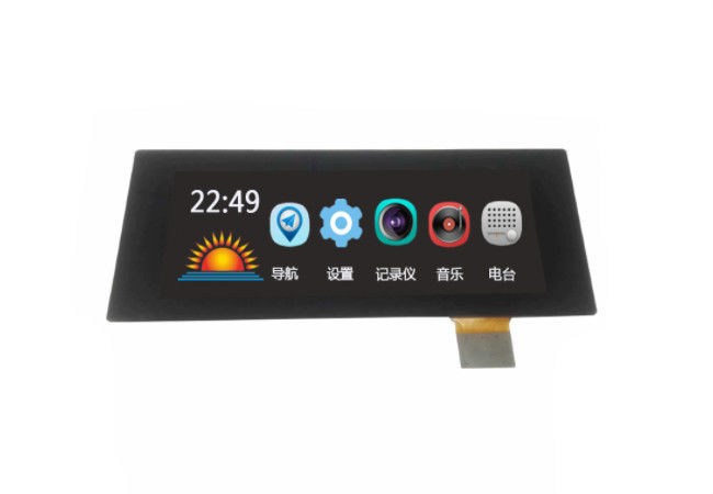 نوار صفحه نمایش 7 اینچی TFT LCD نوع ماژول صفحه نمایش ال سی دی LVDS، ال سی دی رابط RGB