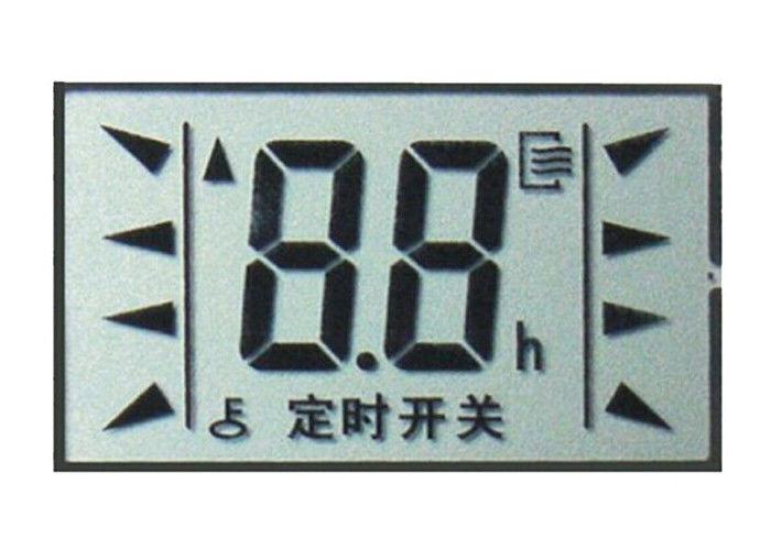 صفحه نمایش TN مثبت ال سی دی 7 نمایشگر نمایشگر دیجیتال LCD ماژول کنترل کننده کنترل از راه دور تهویه مطبوع