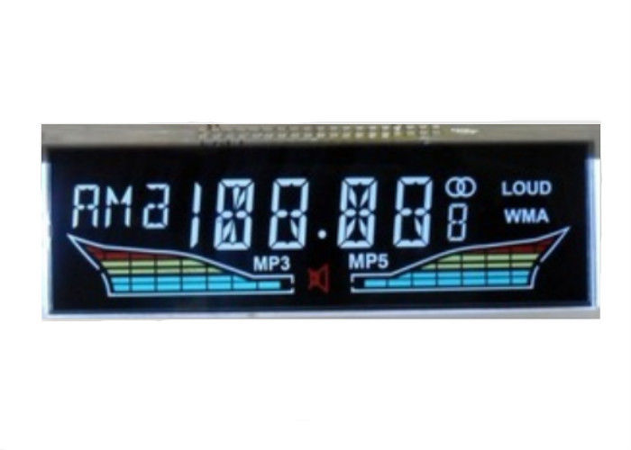 صفحه نمایش 5.0V FSTN LCD / Transflective Monochrome برای سیستم حامل خودرو