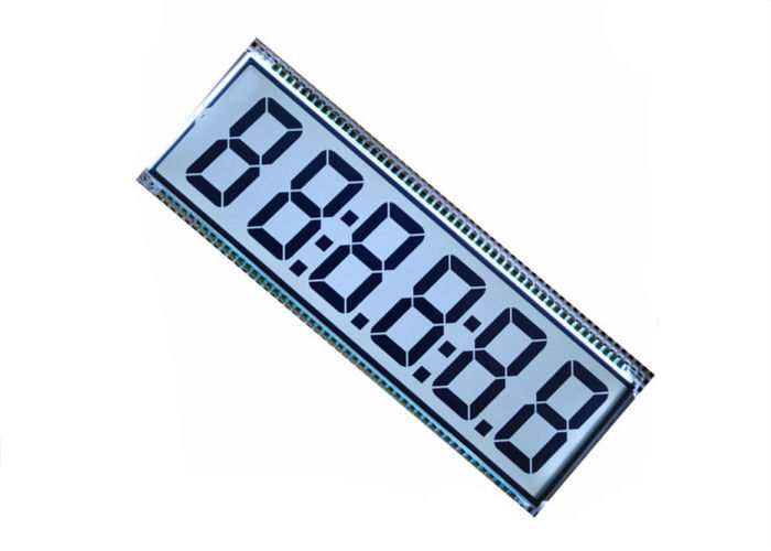 صفحه نمایش 7 اینچی ماژول نمایشگر انعکاسی / صفحه نمایش TN Digit LCD برای نمایشگر Thermo Hygro Meter