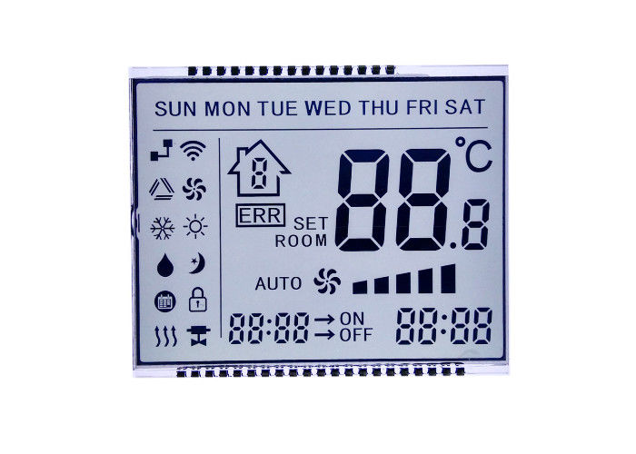 نمایش LCD با کنتراست بالا STN 7 بخش گسترده ای برای محصولات الکترونیکی