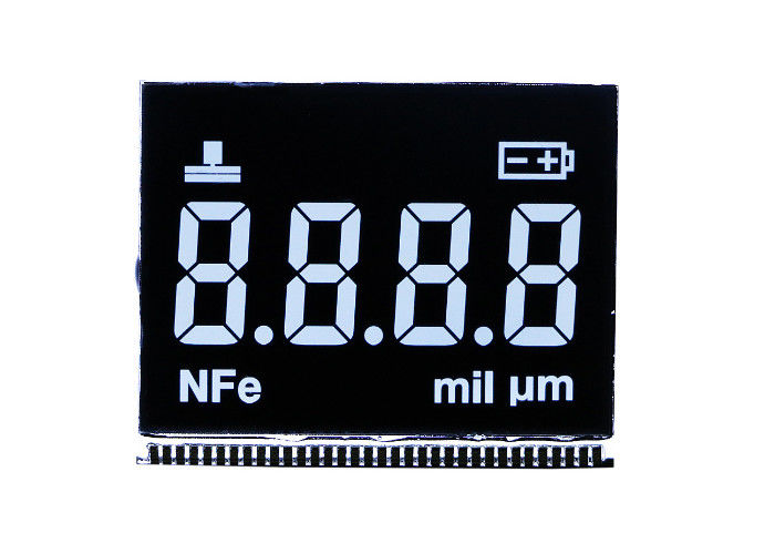 نمایشگر ماژول LCD تک رنگی LCD 7 Segment نمایش ماژول VA Type LCD با کنتراست بالا با نور پس زمینه LED
