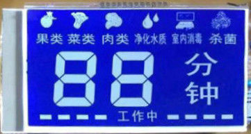 3.3 V HTN LCD پنل نمایش منفی پارامتر درایو 1/4 وظیفه 1/3 تعصب