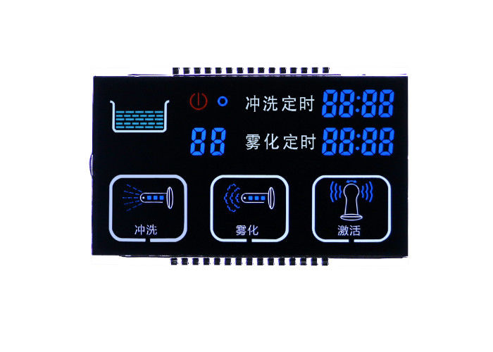صفحه نمایش ال سی دی کنتراست بالا کنتراست ال سی دی نمایشگر VA منفی صفحه نمایش LCD 3.3V 7 نمایشگر LCD