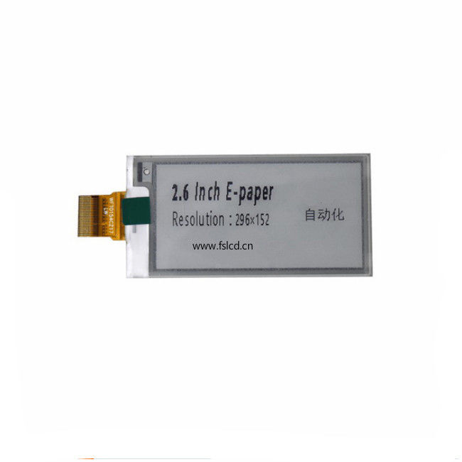 نمایشگر 2.6 اینچی 296 * 152 نقطه Spi EDP برای برچسب قیمت