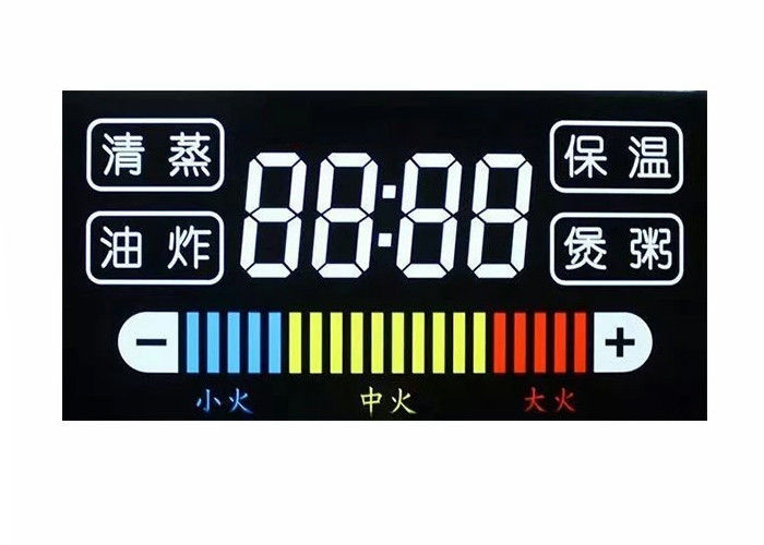 ماژول نمایش 7 بخش VA Lcd صفحه سفارشی اندازه صفحه نمایش LCD صفحه نمایش منفی صفحه نمایش رقم 16 بخش ماژول LCD