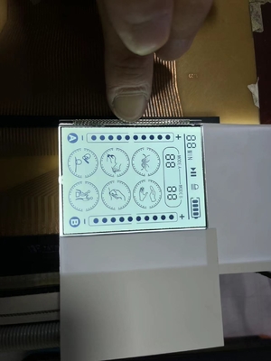 صفحه نمایش LCD مثبت HTN 18 پین توزیع کننده سوخت با روشنایی نارنجی