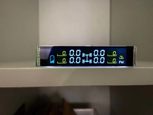 عدد منفی DFSTN صفحه نمایش LCD سفارشی صفحه نمایش انتقال دهنده TN Lcd ماژول برای فشار تایر