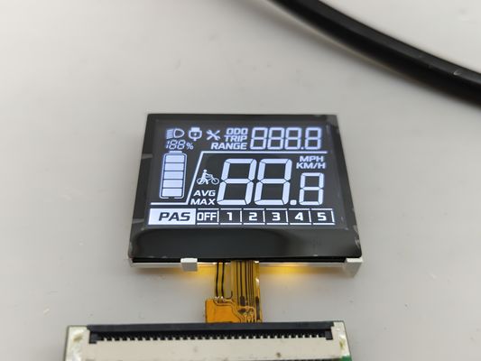 فروش کارخانه 7 بخش VA COG ماژول LCD سفارشی منفی برای دوچرخه برقی