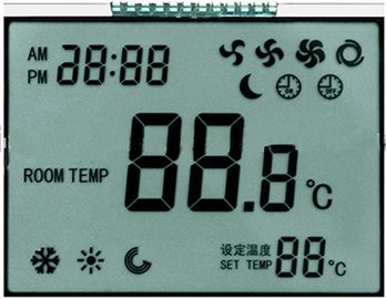 7 نمایشگر TN صفحه نمایش LCD برای حالت مثبت حالت ترموستات 86mm * 49mm * 2.8mm Outline Size