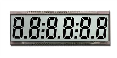 اتصال پین انواع TN LCD صفحه نمایش 4 رقمی پانل شیشه ای ROHS سازگار