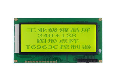 5.3 اینچ ماژول ال سی دی گرافیکی 240 X 128 حلال STN کنترل کننده منفی T6963c