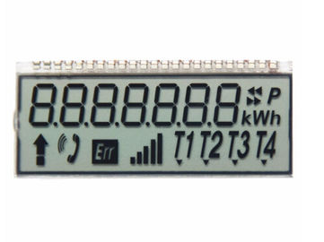 12 O'Clock 7 Digit Tn پنل نمایش، Twisted Nematic Lcd برای ارتباطات / تلفن