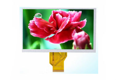 صفحه نمایش لمسی مقاوم در برابر 720 اینچ Tft IPS LCD Moduler نمایشگر 1024 * 600 با رابط پنل ال سی دی LVDS برای کامپیوتر شخصی