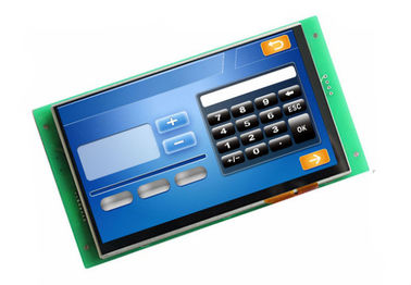7 اینچ 800 * 480 UART صفحه نمایش لمسی خازنی با رابط RS232 / TTL برای تمشک Pi