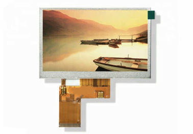 نمایشگر TFT LCD سفارشی 4.3 اینچ، صفحه نمایش 480 * 272 نقطه TFT با 24 بیتی