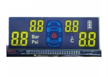 صفحه نمایش 5.0V FSTN LCD / Transflective Monochrome برای سیستم حامل خودرو