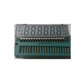 سفارشی صنعتی صفحه نمایش LCD LCD مثبت نمایشگر اتصال پین اتصال ماژول 7 بخش LCD صفحه نمایش