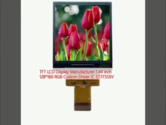 تولید کننده صفحه نمایش LCD TFT 1.44 اینچ 128 * 160 RGB درایور سفارشی IC ST7735SV